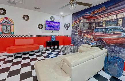 Pool Spa themed game room 4m to Disney - Foto 44