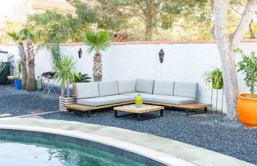 Appartement avec piscine et jacuzzi à 50mètres de la plage et 5min de l'allée des Pins - Photo 15