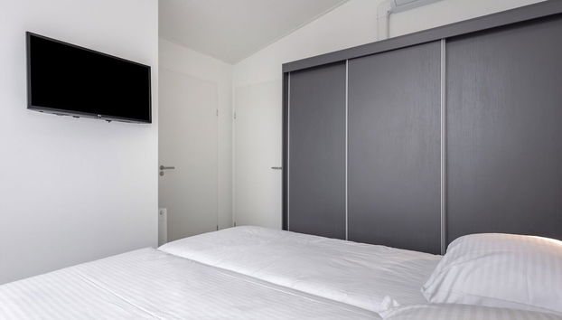 Chalet in Zeeland With Private Jetty - Foto 5, Habitación