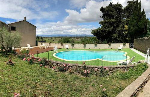 Haut de maison et piscine dans un domaine viticole - Foto 8