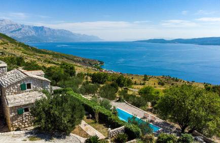 Dalmatian stone villa with heated pool - Foto 2