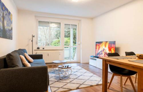 Cityapartment mit großem Balkon am Stadtpark- DisneyPlus und 300mbs Internet - Foto 1