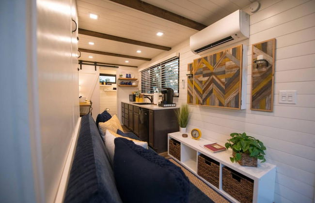 Yellow Blue Elegant Container Tiny House - Foto 26
