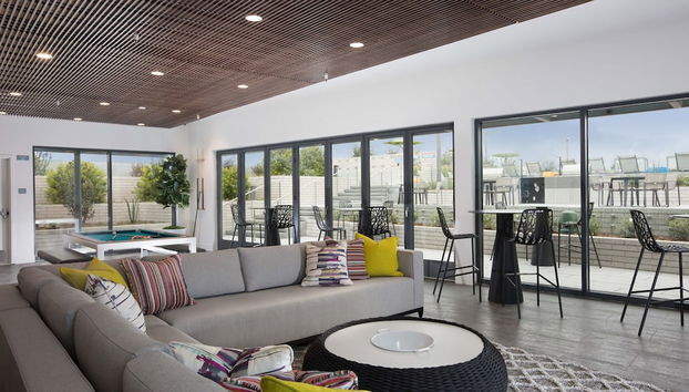 Zona de estar del vestíbulo