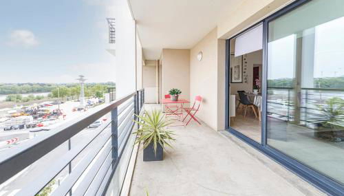 L'Aragon - Wifi - Balcon vue La Maine - Foto 4