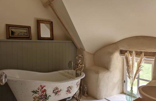 Maison typique bretonne avec toit de chaume - Foto 7