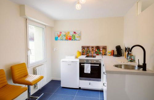 Sunny Suite by Leslodgespa - Studio moderne et coloré, proche de Bâle et de l'aéroport - Foto 9