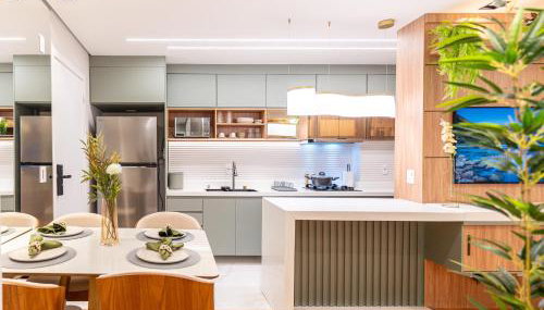 Apartamento de luxo em frente Arena MRV - Foto 1, stove, minibar