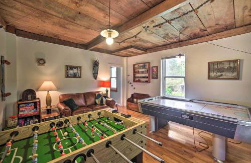 Game Room and Fire Pit Peaceful Catskills Farmhouse - Photo 8