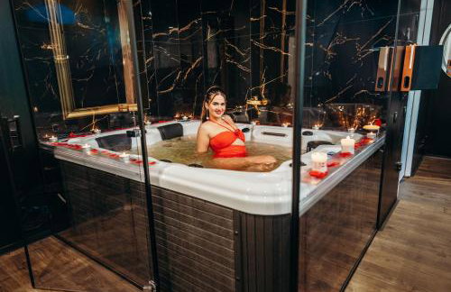 RoyalRelax Apartament w Lesie z Jacuzzi, Kinem domowym 88' - Białystok - Foto 46