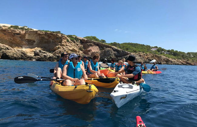 Tour en kayak con snorkel por Cala Codolar - Foto 8