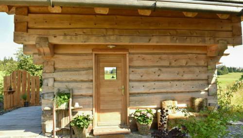 Naturstamm Blockhaus Mit Sauna Im Oberharz - Foto 2
