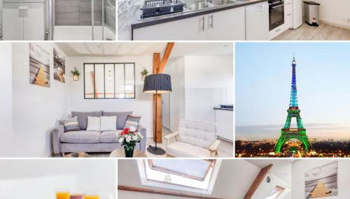 Le Boisier - 3 min de la Gare Massy TGV - Cozy Houses - Foto 5, stove, pet friendly, minibar