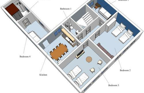 Huge apartment with Sauna and free parking - Foto 8
