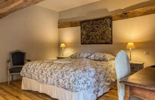 Manoir XV et Grange avec Piscine chauffée privée - Foto 13