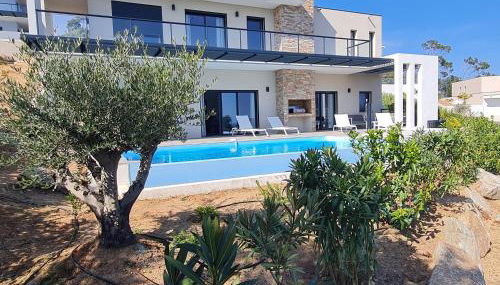 Villa Marcaléone Corse du Sud - Foto 3, Garden, Garden view, locker