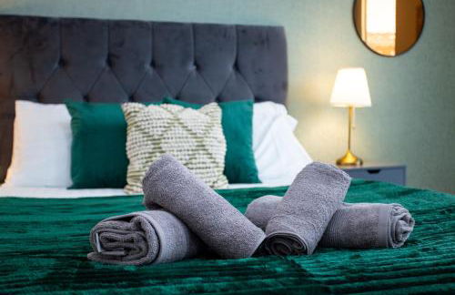 Carnforth 91 by Alt-Stay - 2 Bed En Suite Home - Parking, WiFi & King Bed - Contractors & Relocations - Weekly & Monthly Rates - Foto 12