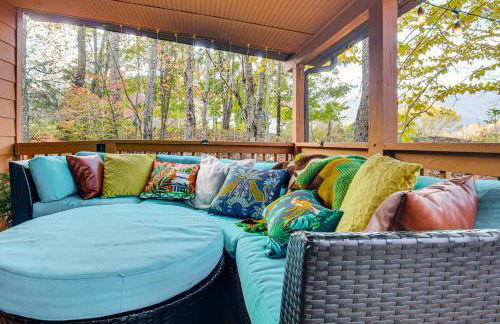 Hot Tub and Stone Fire Pit Smoky Mountain Oasis! - Foto 23