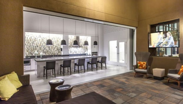 Zona de estar del vestíbulo