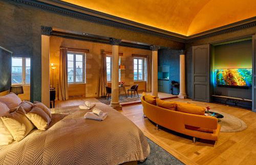 La Chapelle, Les Suites du Palais, l'unique 5 étoiles de Nevers, Suite d'Exception, by PRIMO C0NCIERGERIE - Foto 38