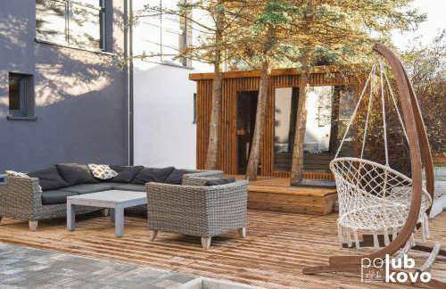 POLUBKOVO domki wypoczynkowe sauna balia basen jezioro - Foto 20