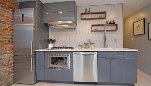 Cozy Apartment in Historic OTR - Foto 2, stove, dishwasher, minibar