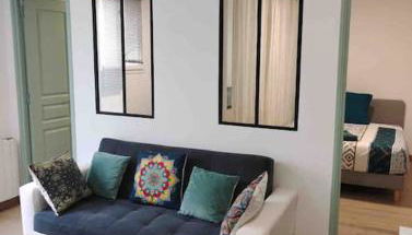 M2 Appart 3 chambres 5 min metro - PARC EXPO - Foto 5