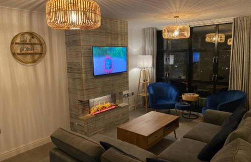 5 mins from the Eden Project Baybreeze Holiday Apartment, Sea Views, Super Kingsize Beds - Foto 4