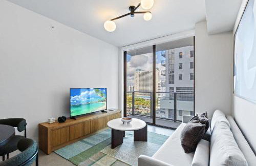 Stylish Apt with Rooftop Pool in Downtown Miami - Foto 4