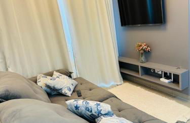 Aconchego da Alê em Porto, Ar condicionado e Piscina, Apartamento inteiro, Cozinha completa, Wifi, 02 Quartos confortáveis, travesseiro nasa , Colchão confortável ideal para férias descanso lazer ou negócios - Photo 12