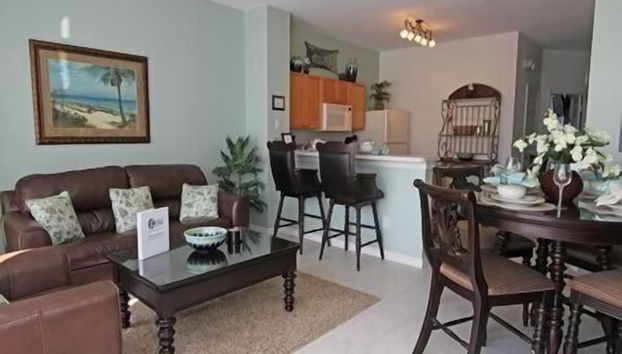 Zona de estar del vestíbulo