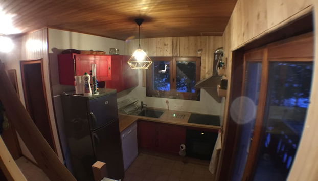 Chalet Ours Blanc ORS Nature & Quiet 6 Pers - Foto 3, Cocina privada