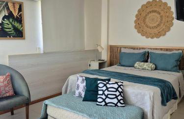 Apart 329 Porto Marina Mont Blanc Refúgio aconchegante em Mangaratiba, dentro do Hotel - Foto 4