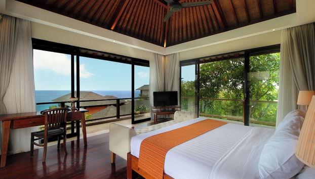 Trisha Cliff Villa Karang Tinggi - Foto 3, Habitación