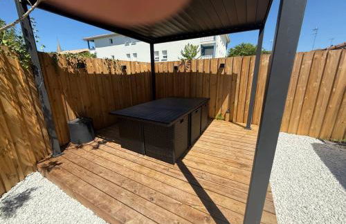 Appartement cosy avec Clim et jardin centre de Gujan - Foto 24