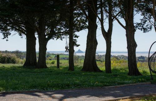 Vue Mt-St-Michel, Élégance, calme et baby-foot Bonzini - Foto 26