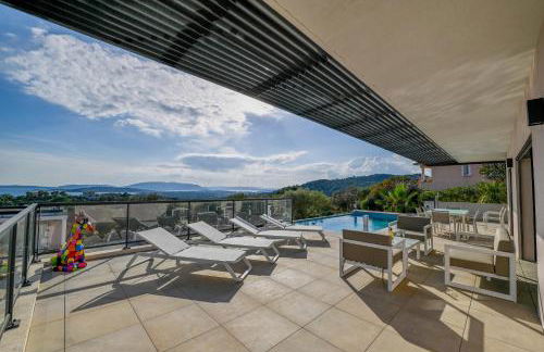 Villa neuve et luxueuse vue mer proche Portovecchio - Foto 29