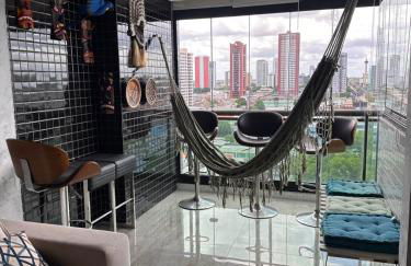 Ap 3 Q executivo e funcional wi-fi e estacionamento lazer e trabalho - Foto 52