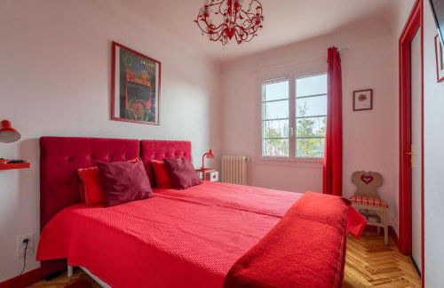 Maison Art Deco-5 salles de bains, 1 suite, piscine, clim, parking - Foto 54