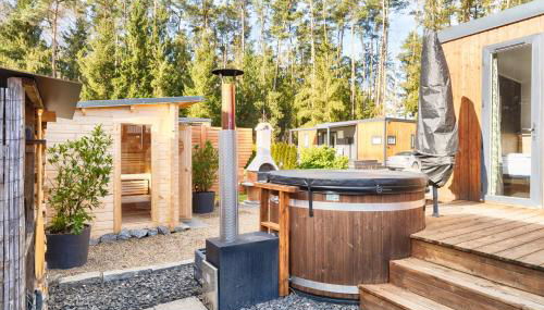 Mobilheim am Murner See - private Sauna + privater Badezuber - Foto 2, Garden