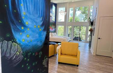 Firefly2 - luxury lakeside treehouse with hot tub - Foto 2