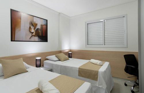 Central novo 2 quartos com Ar- Q e F home office - Foto 20