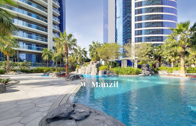 Manzil - Cozy 1BR in Paramount w Burj Khalifa View - Photo 11