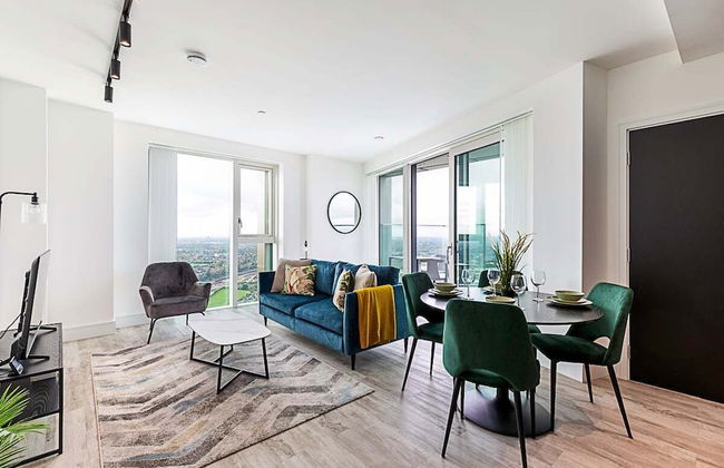 Modern Sky-High Flat In North Acton - Foto 9