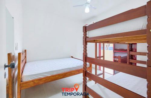 Apartamento espaçoso com ar condicionado e Wi-fi, a 100 metros da praia - Edifício Estoril - Foto 12