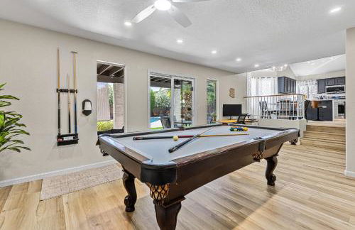 Sparkling Saltwater Pool - Spa - Firepit - WiFi - 4BR 3BA - Near Top Golf Courses - Foto 38