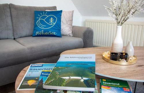 Ferienwohnungen Möhnesee - zentral, stilvoll und ruhig mit Balkon und Boxspringbetten - Foto 19