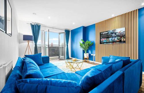 Spacious 2 Bed Apt B'ham CC with parking Sleeps 7 - Foto 20