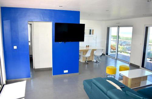 Villa neuve sur pilotis vue mer à 30m de la plage - Foto 11