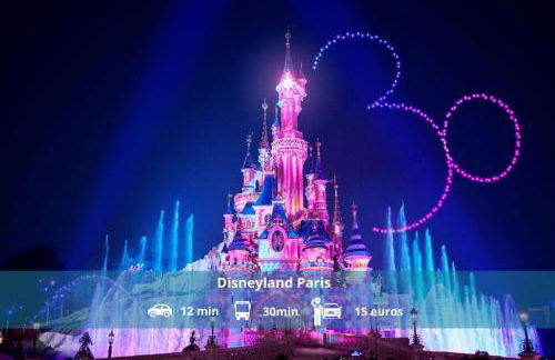 Le Mana, 7 pers 2 chambres 12min Disneyland Paris - Foto 34